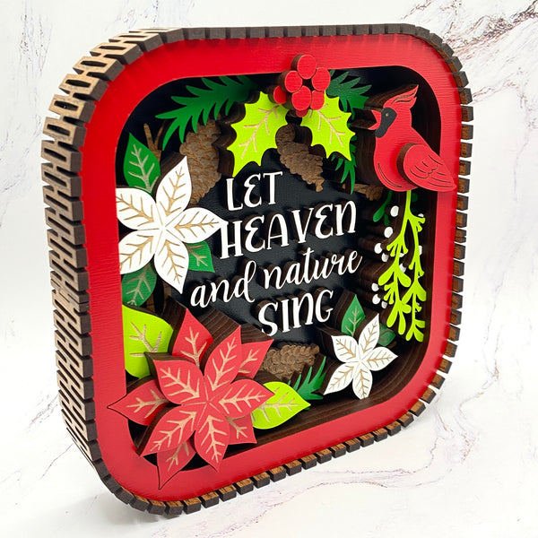 Heaven and Nature Sing Shelf Sitter