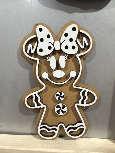 Gingerbread Mouse Magnet