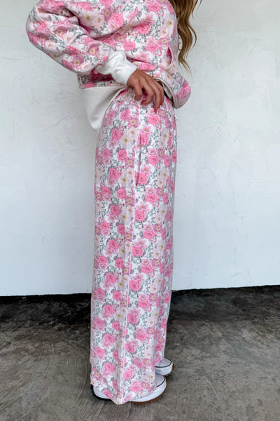 PREORDER: Floral & Cheetah Drift Away Joggers