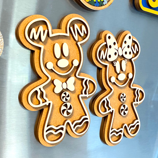 Gingerbread Mouse Magnet