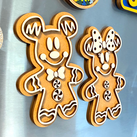 Gingerbread Mouse Magnet