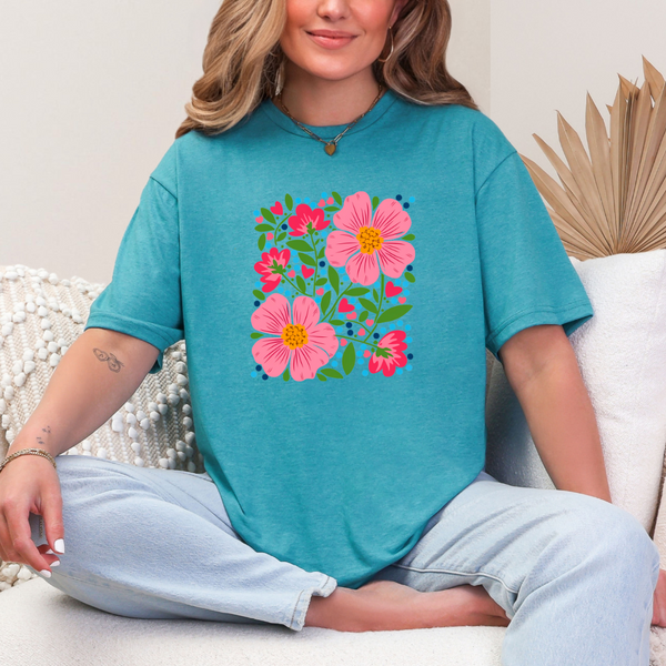 Floral Arrangment Graphic Tee