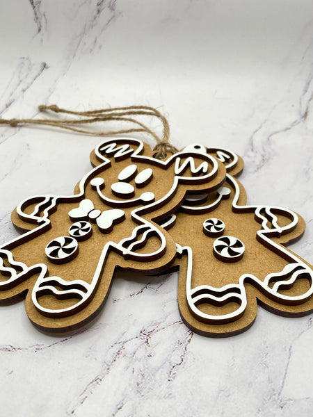 Gingerbread Mouse Ornament