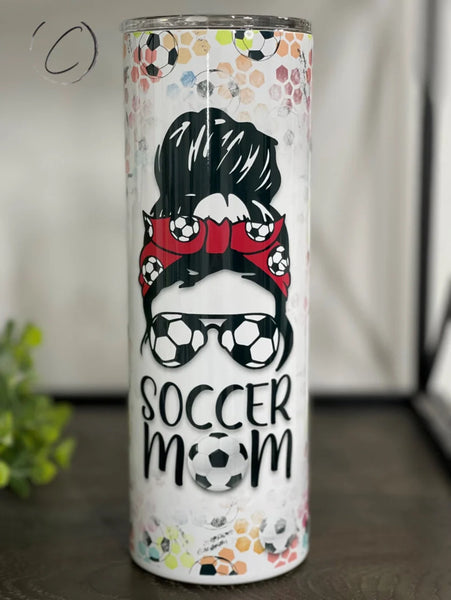 PREORDER: Soccer Mom Skinny Tumbler