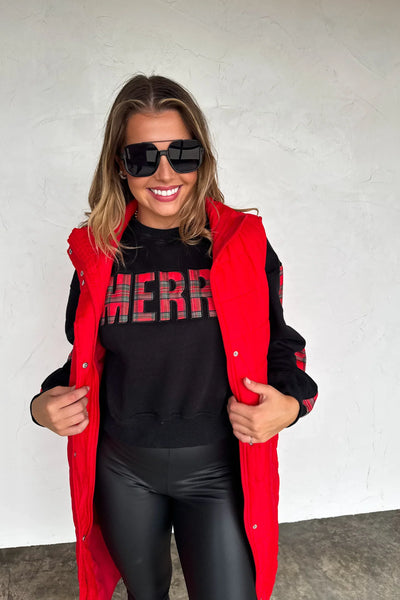 PREORDER: Kendall Long Puffer Vest