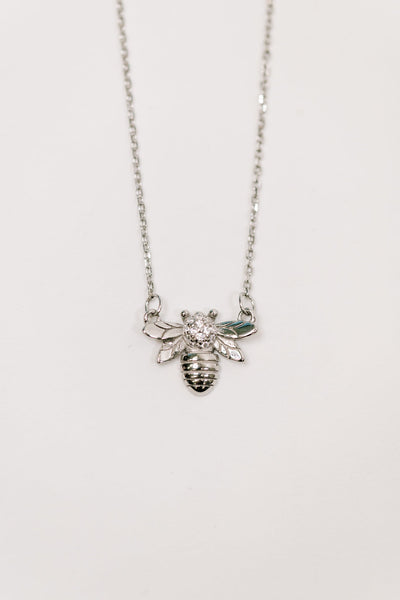 Bee Line Sterling Silver Necklace