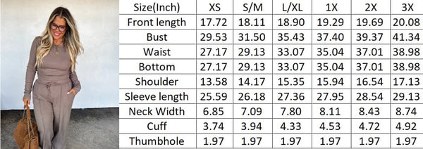 PREORDER: Sunday Ribbed Lounge Sets