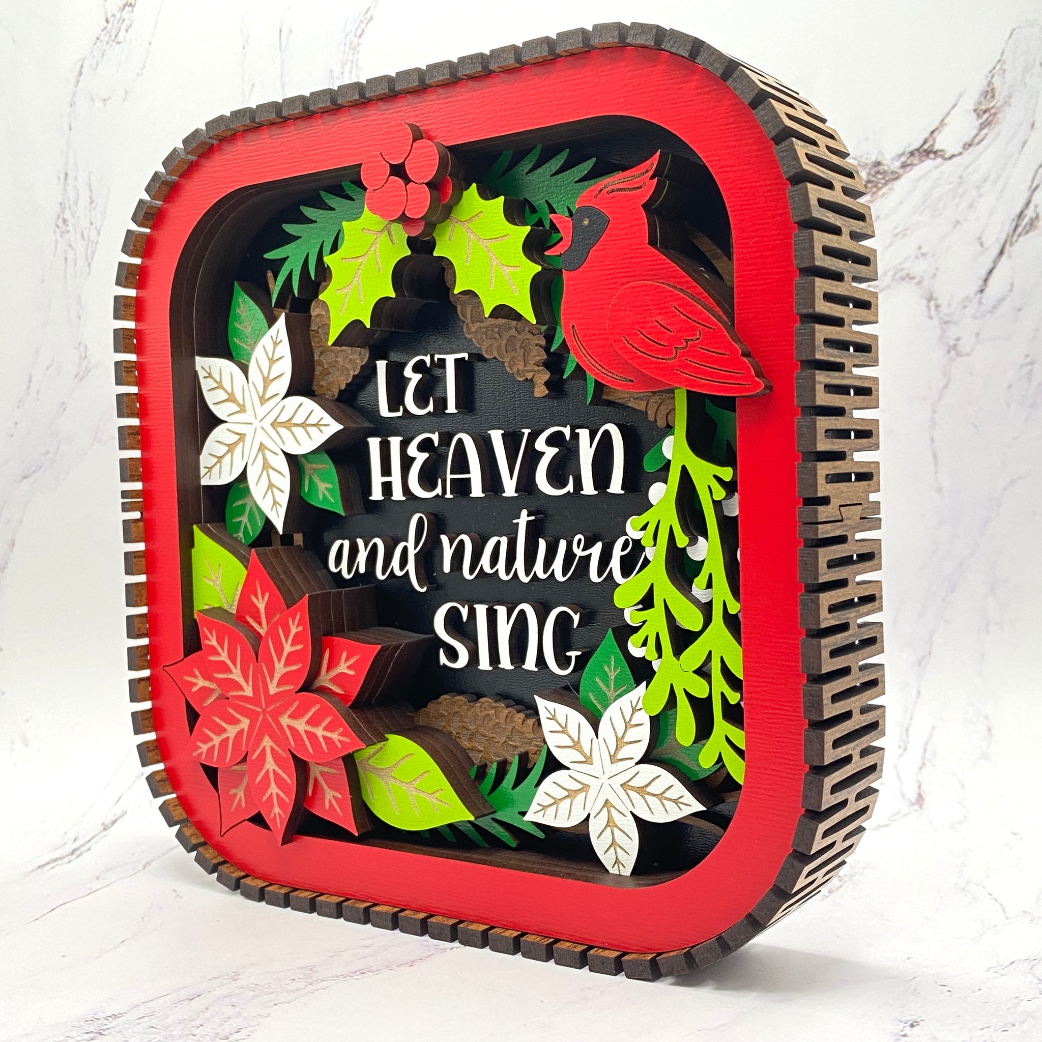 Heaven and Nature Sing Shelf Sitter