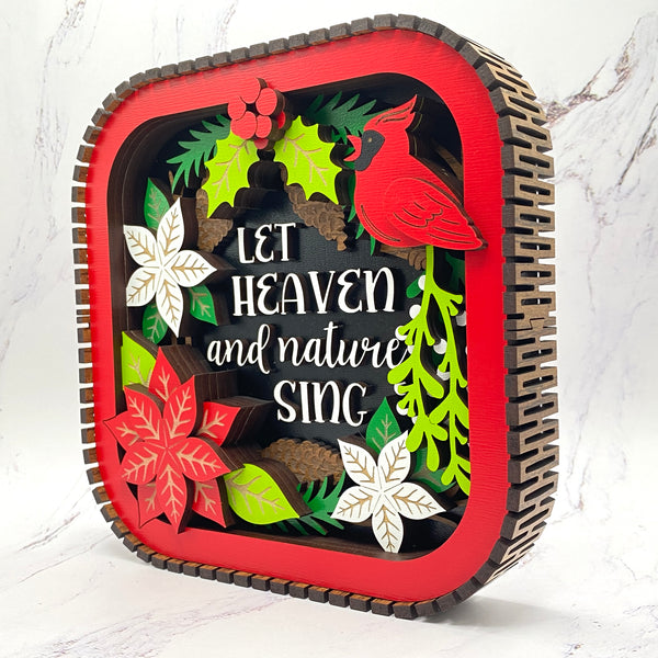 Heaven and Nature Sing Shelf Sitter