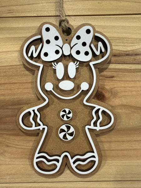 Gingerbread Mouse Ornament