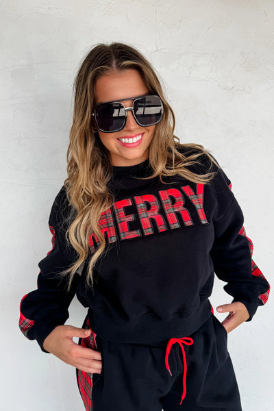 PREORDER: Merry Plaid Pant Set