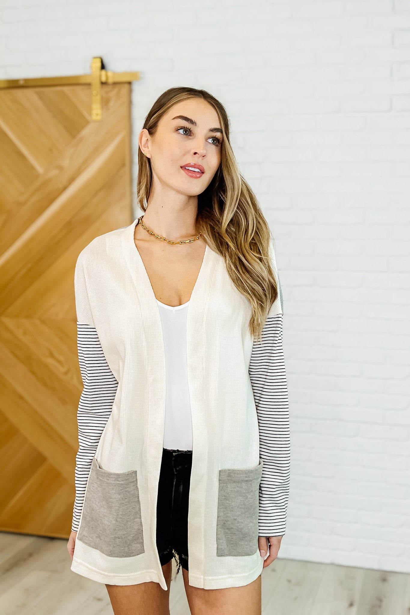 Consider it So Color Block Cardigan