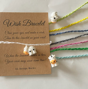 Wish Bracelet - Cow Charm