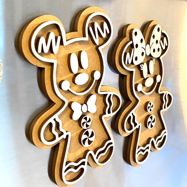 Gingerbread Mouse Magnet