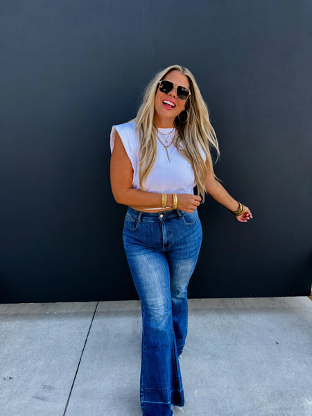 PREORDER: Stevie Cap Sleeve Top in Five Colors