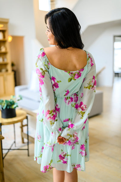 Delightfully Yours Floral Dress