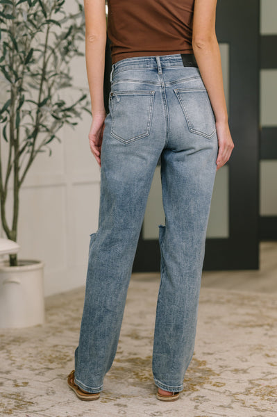 Kayla High Waist Rigid Magic Slim Straight