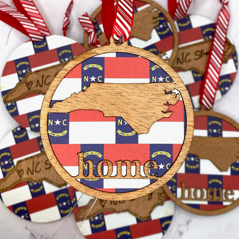NC Home Ornament