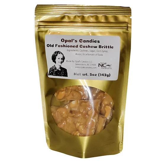Old Fashion Cashew Brittle 5oz.