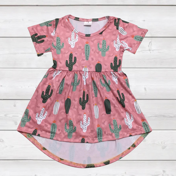 Dusty Rose Cactus Tunic