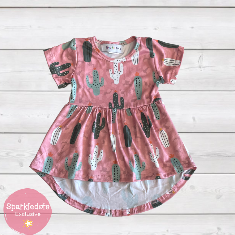 Dusty Rose Cactus Tunic