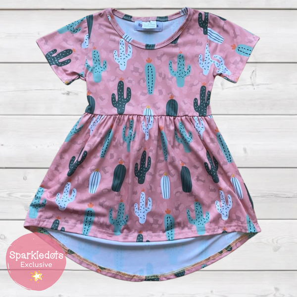 Dusty Rose Cactus Tunic