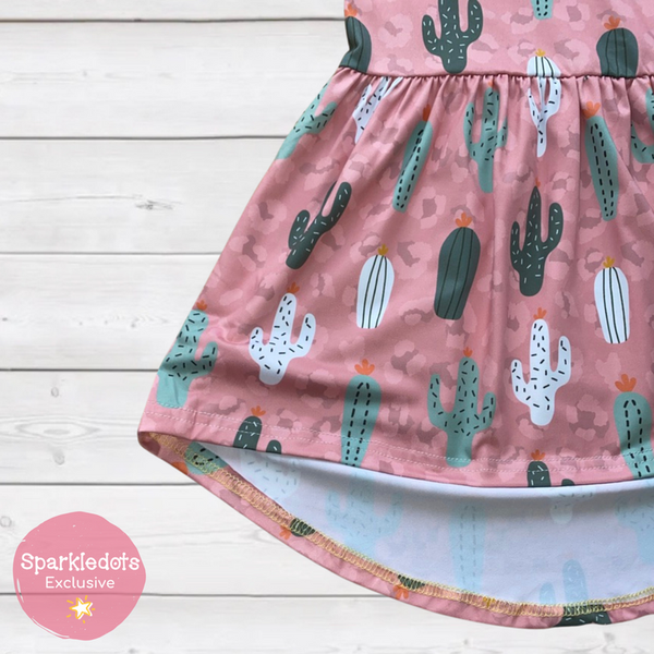 Dusty Rose Cactus Tunic