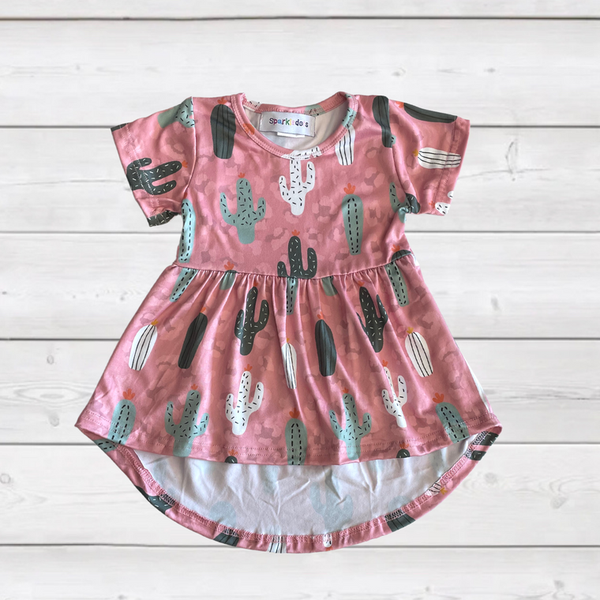Dusty Rose Cactus Tunic